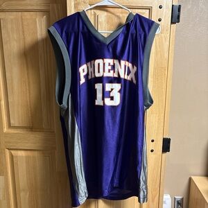Steve Nash Purple Phoenix Basketball Jersey